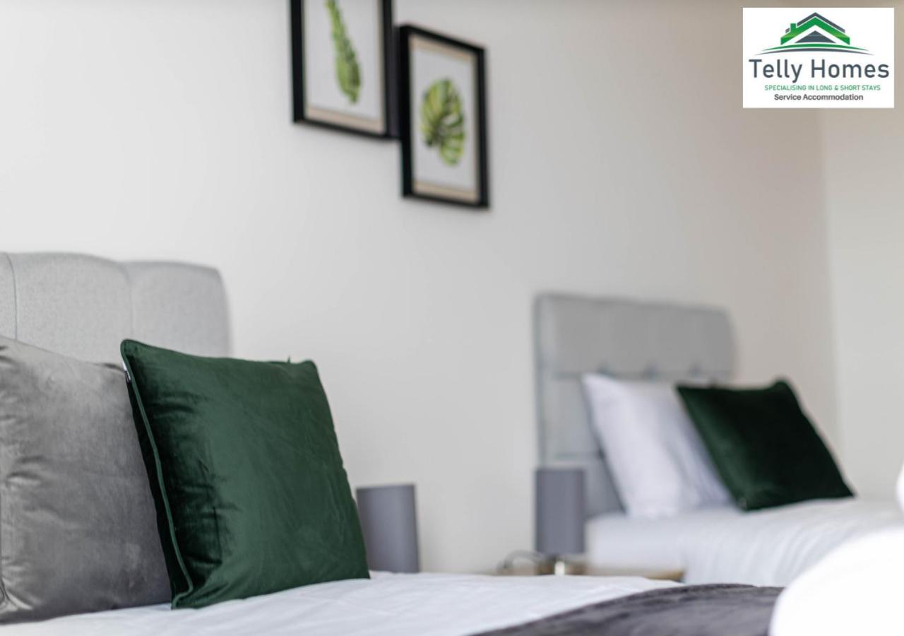 5 Percent Off Weekly And 20 Percent Off Monthly Bookings - Marigold Unit At Telly Homes Limited Birmingham City Centre -2 Bedroom Apartment, Free Wifi Bagian luar foto