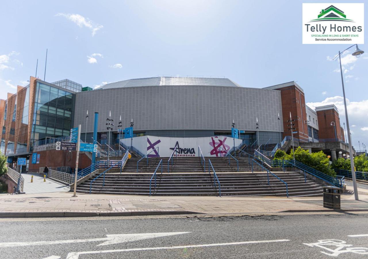 5 Percent Off Weekly And 20 Percent Off Monthly Bookings - Marigold Unit At Telly Homes Limited Birmingham City Centre -2 Bedroom Apartment, Free Wifi Bagian luar foto
