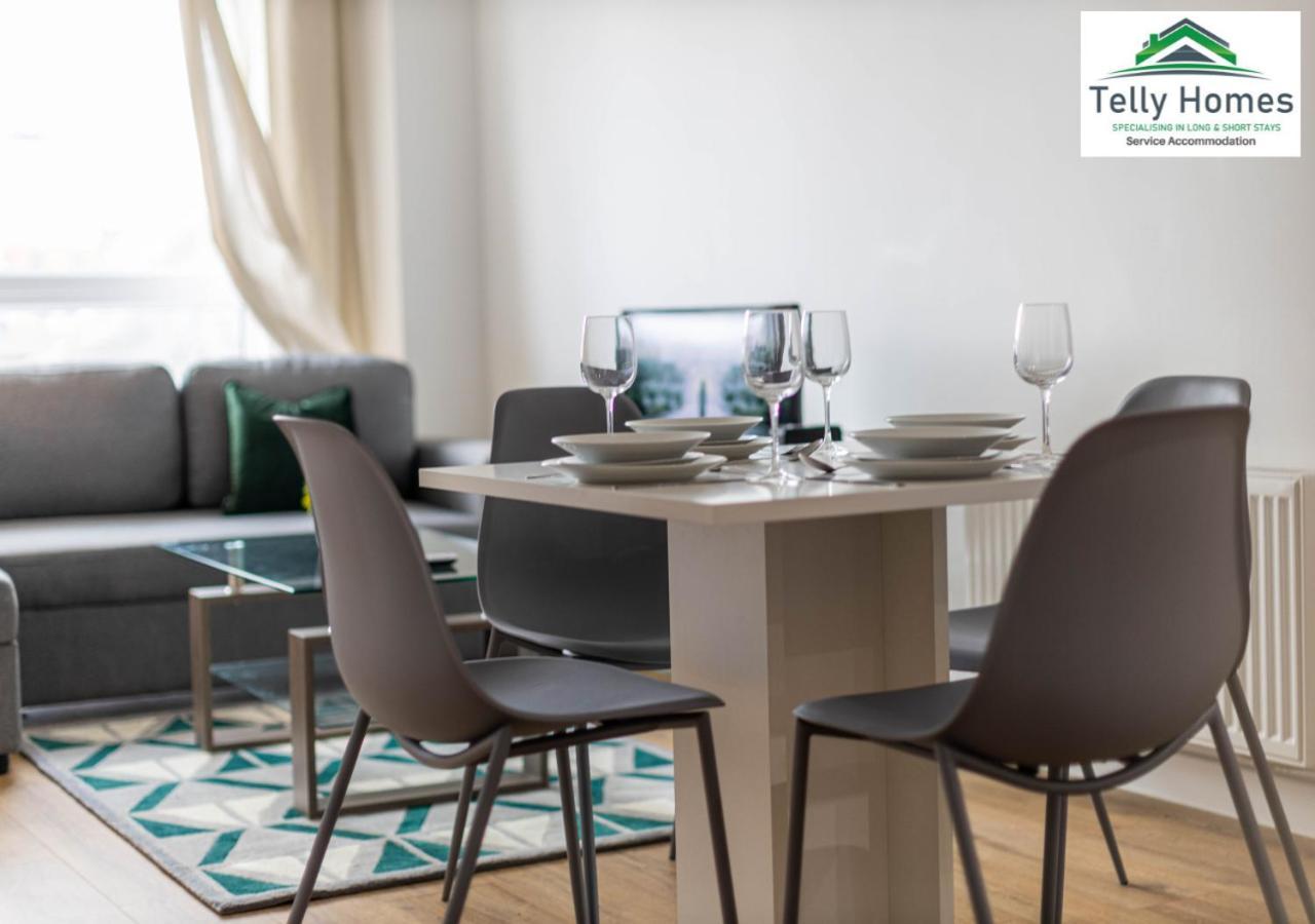 5 Percent Off Weekly And 20 Percent Off Monthly Bookings - Marigold Unit At Telly Homes Limited Birmingham City Centre -2 Bedroom Apartment, Free Wifi Bagian luar foto